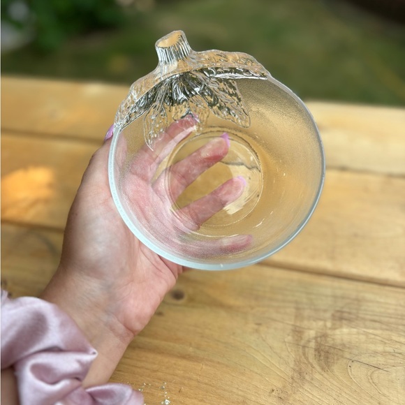 KG Indonesia Other - Vintage 80’s KG Indonesia Glass Bowl with Cute Fruit like Design.